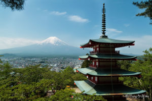Voyage au Japon - Fuji San - Mont Fuji - Pagode Chureito