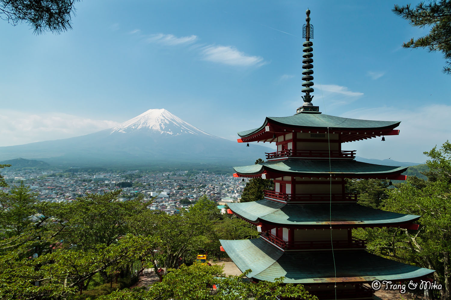 Voyage au Japon, Temples, Bouddhas et Fuji San